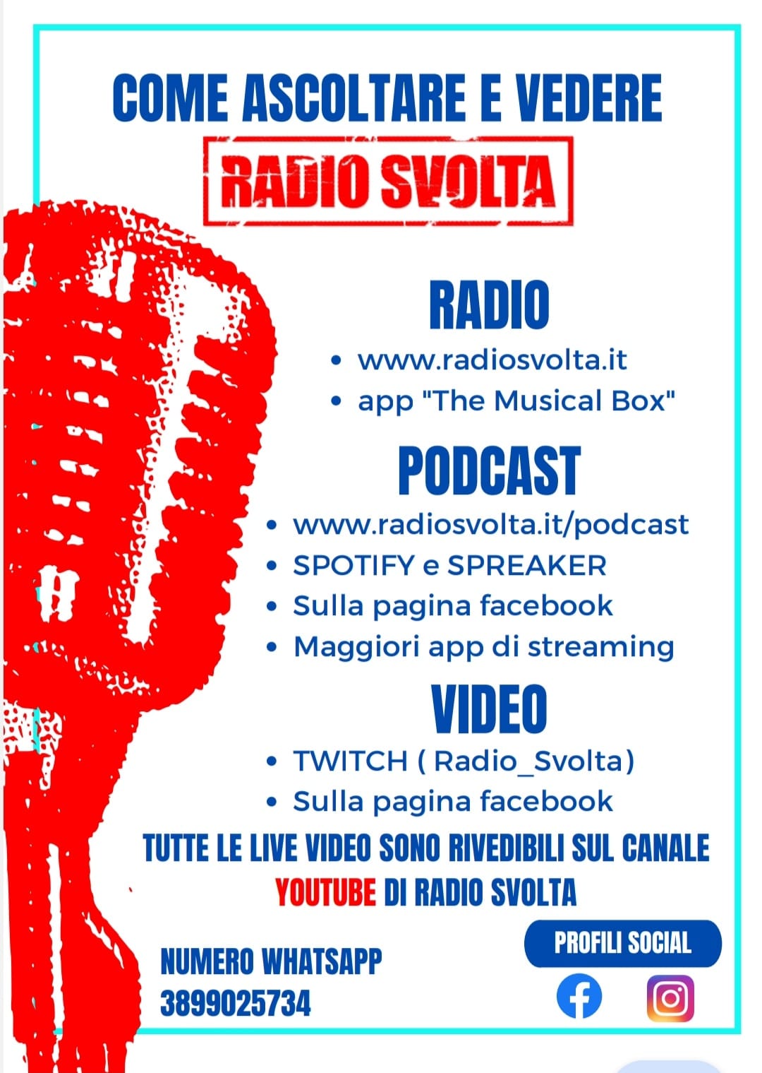 Come Ascoltarci Radio Svolta